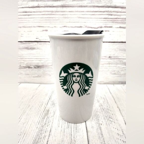 Starbucks Ceramic Coffee Tea Tumbler Cup - Picture 10 of 10